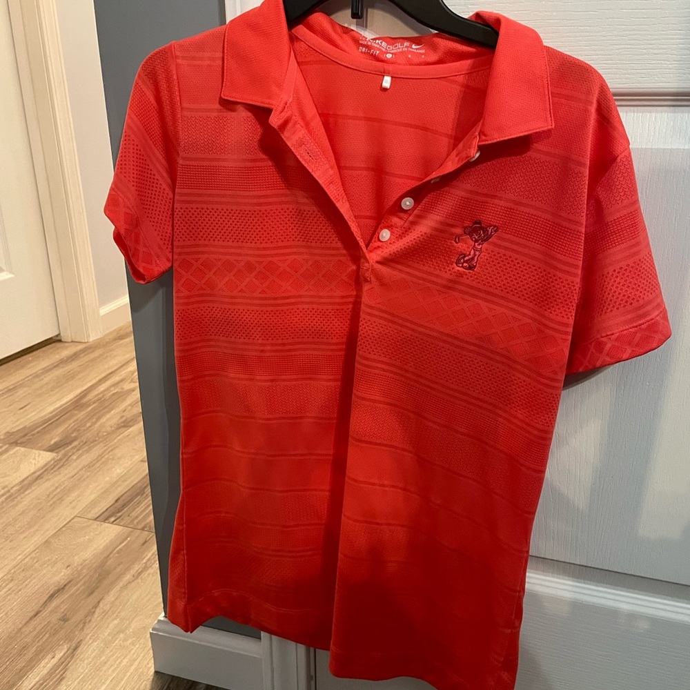 Disney Mickey Mouse Nike Golf Shirt women Large